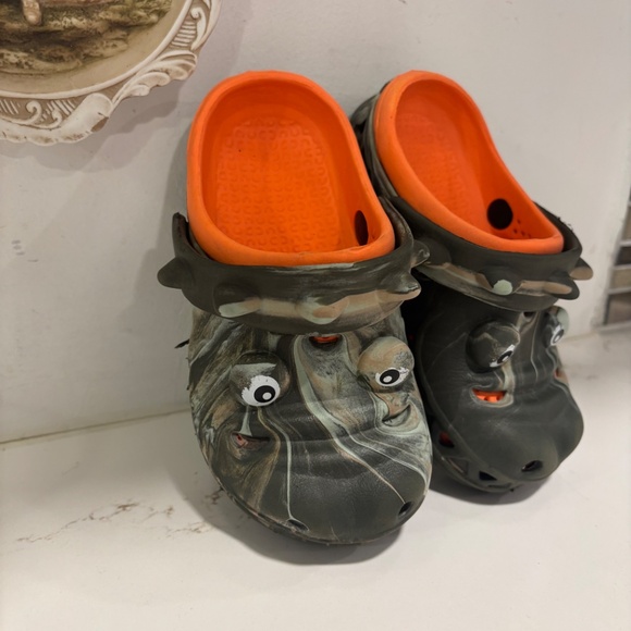 Clog Classic Dinosaur Green Shoes Boys Toddlers (Size: 10) - Picture 4 of 10